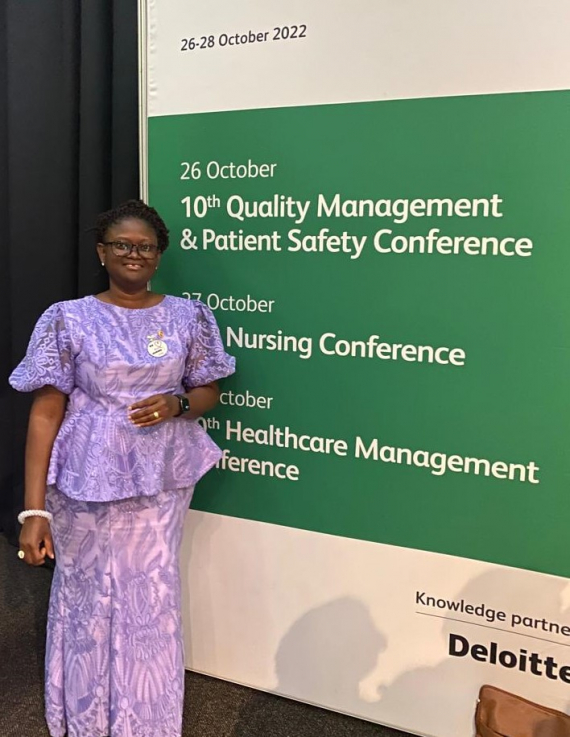 LBNM Registrar participated in the Africa Health Congress and Exhibition international conference in South Africa .